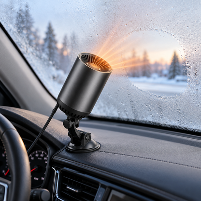 Tragbarer Autoheizer Heizlüfter Für Auto Saugnapf