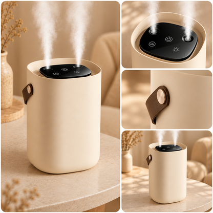 Tragbarer Baby Humidifier Mit Nachtlicht Leiser Betrieb