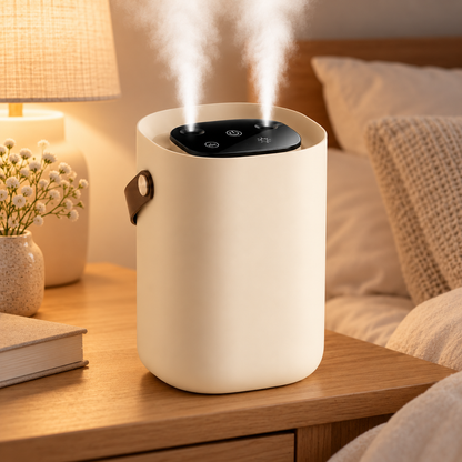 Tragbarer Baby Humidifier Mit Nachtlicht Leiser Betrieb