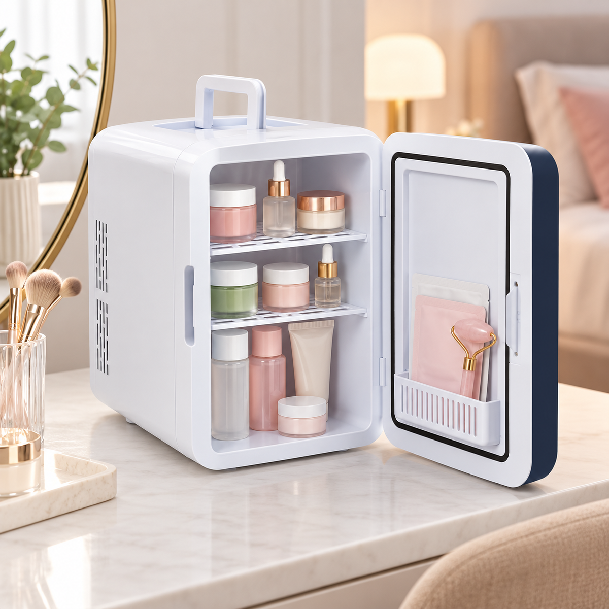 Tragbarer Kühlschrank Mit Heizfunktion Auto Mini Unterwegs