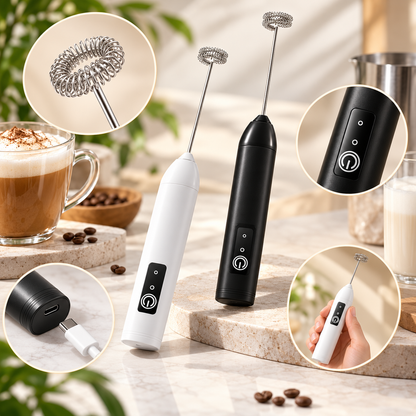 Tragbarer Milchaufschäumer Für Kaffee Elektrischer USB
