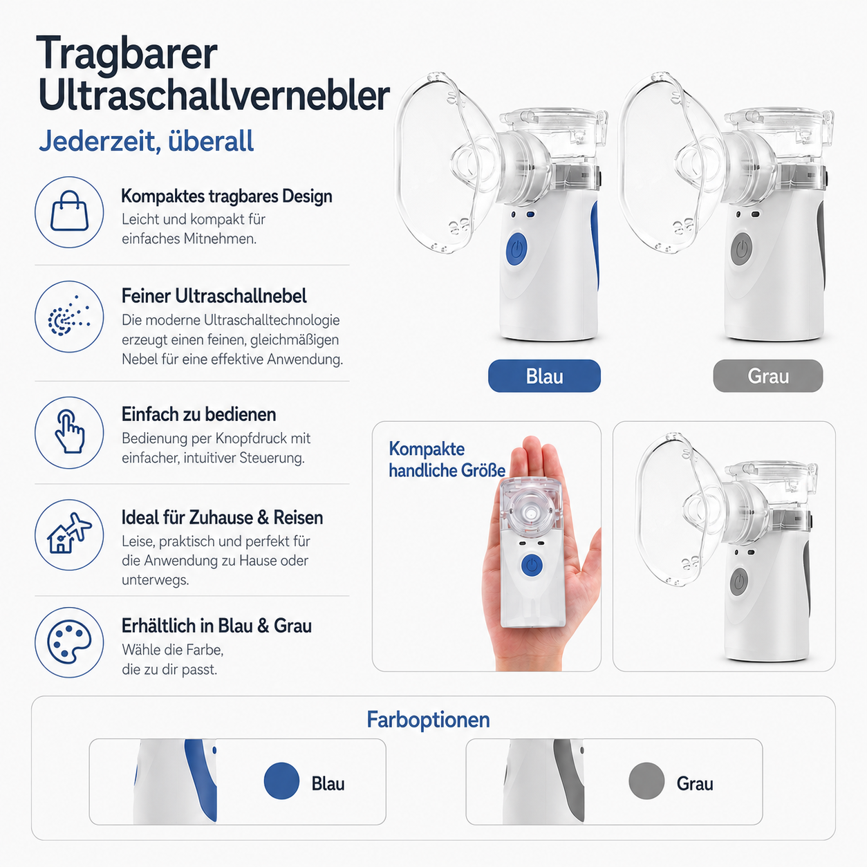 Tragbarer Ultraschallvernebler Ultraschallvernebler Für
