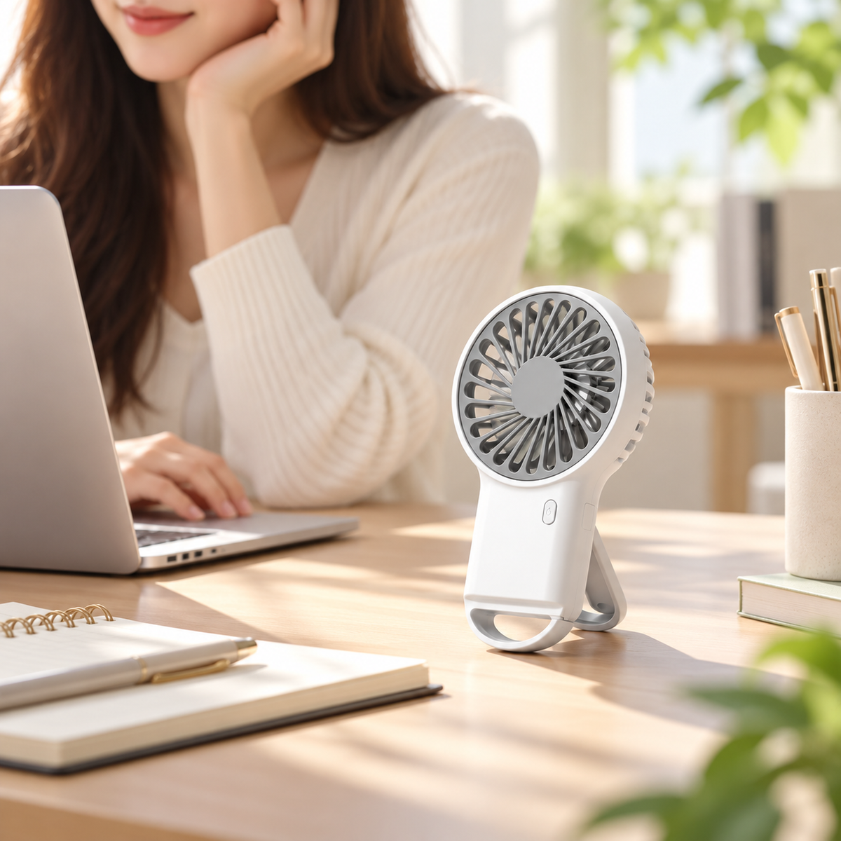 Tragbarer Ventilator Für Unterwegs Faltbarer Mini