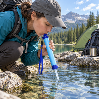 Tragbarer Wasserfilter Für Camping Outdoor Nutzung