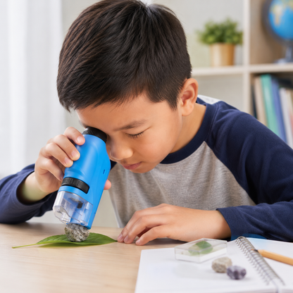 Tragbares Mikroskop Für Kinder LED Spielzeug Schule