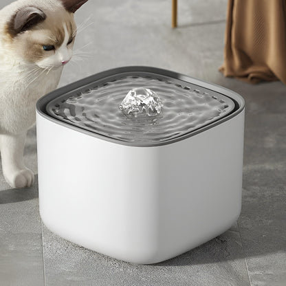 Fuente para gatos, bebedero automático con filtro