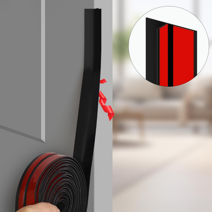 Door Seal Self Adhesive Silicone Draught Excluder Strip