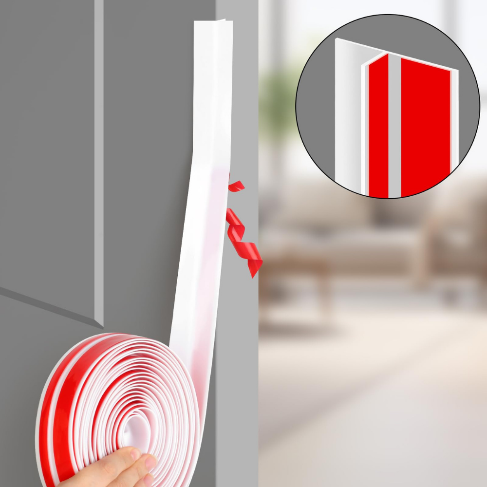 Door Seal Self Adhesive Silicone Draught Excluder Strip