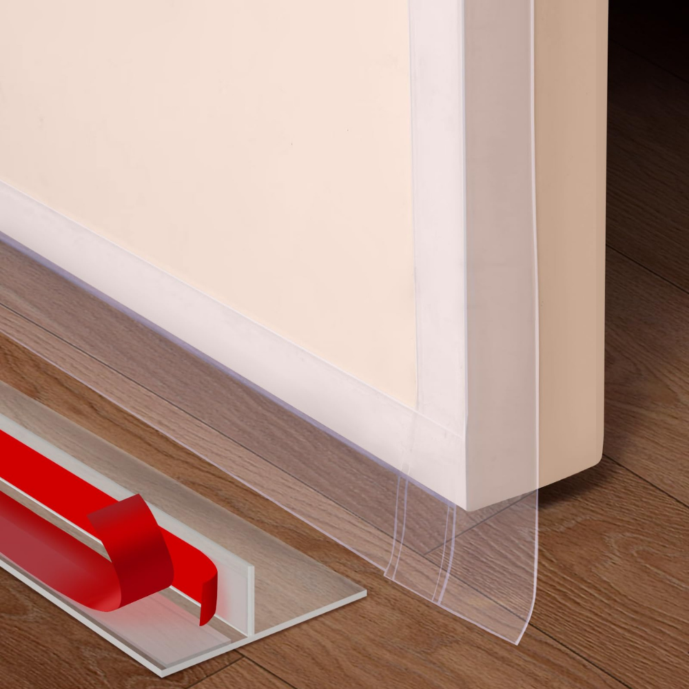 Door Seal Self Adhesive Silicone Draught Excluder Strip