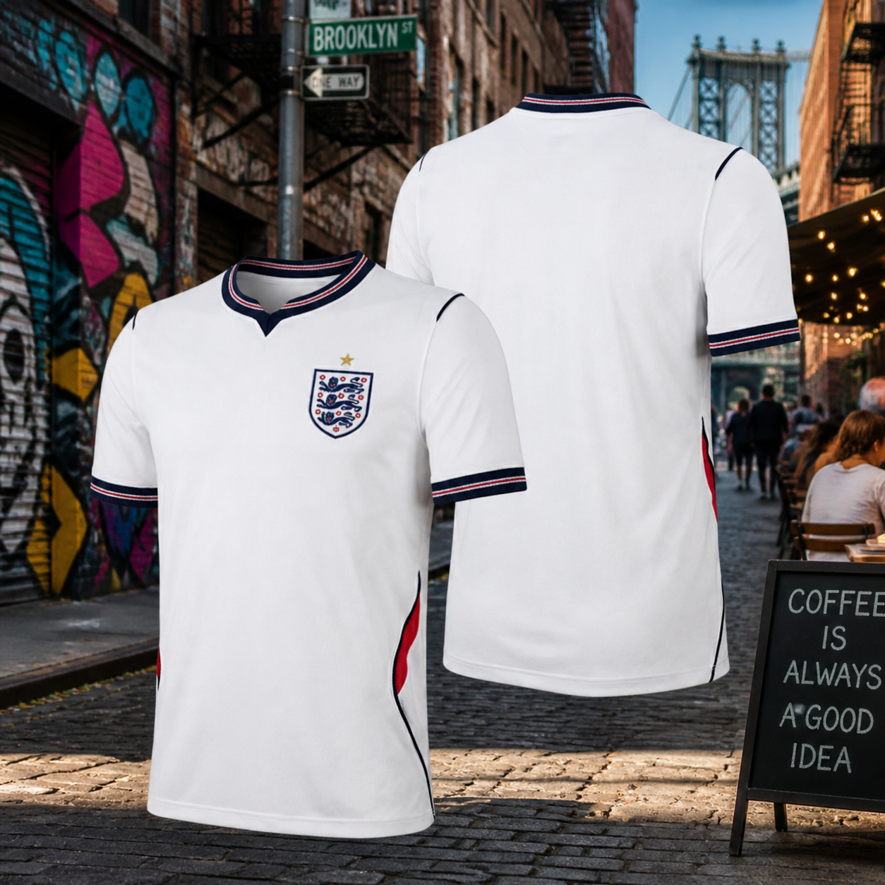 Camiseta oficial de fútbol para hombre del Mundial Reino Unido 2026