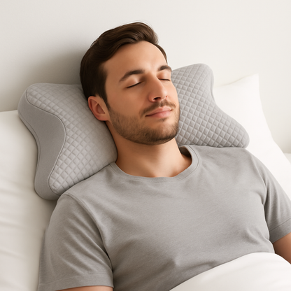 Nackenstützkissen Ergonomisch Memory Foam HWS Kissen Seitenschläfer