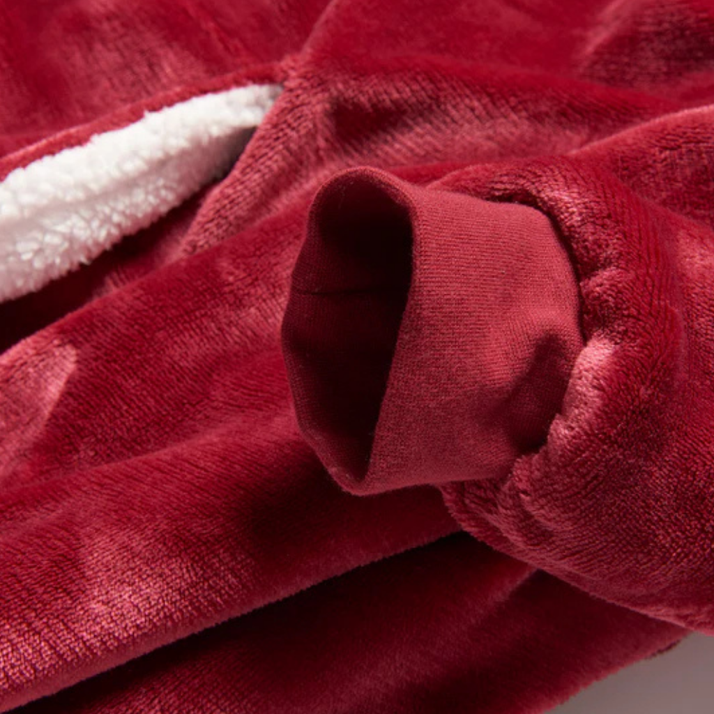 Unisex Fleece Kuschel Hoodie Decke Warm Weich Tragbar