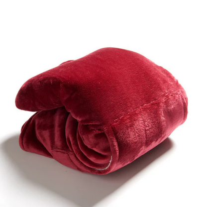 Unisex Fleece Kuschel Hoodie Decke Warm Weich Tragbar