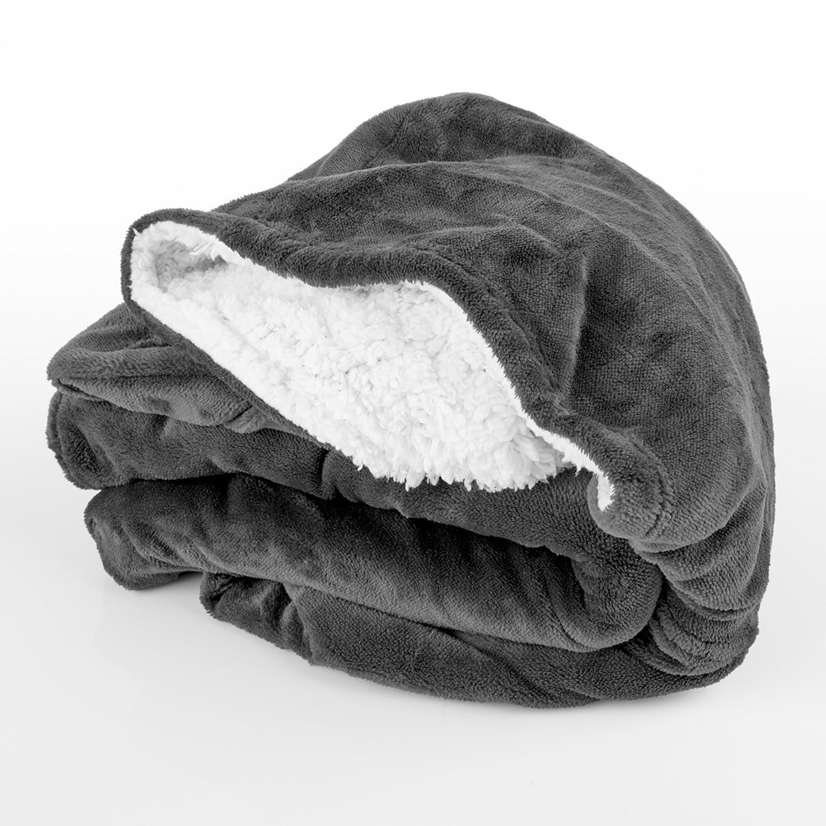 Unisex Fleece Kuschel Hoodie Decke Warm Weich Tragbar8