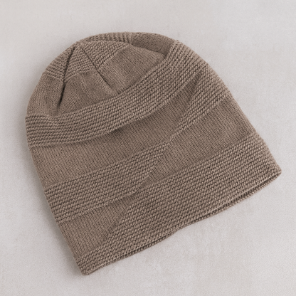 Unisex Winter Strick Mütze Beanie Warm Gefüttert