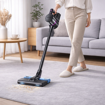 Vacuum Cleaner Cordless Floor Cleaner Battery-Powered Bagless Vacuum
