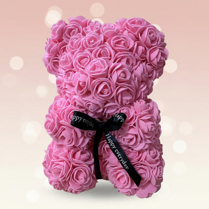 Orso di peluche con rose regalo di San Valentino per innamorati