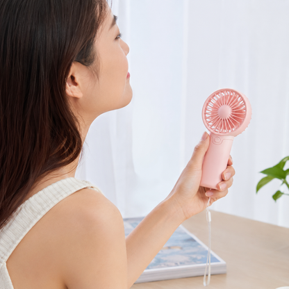 Portable Handheld Fan Battery Travel Office