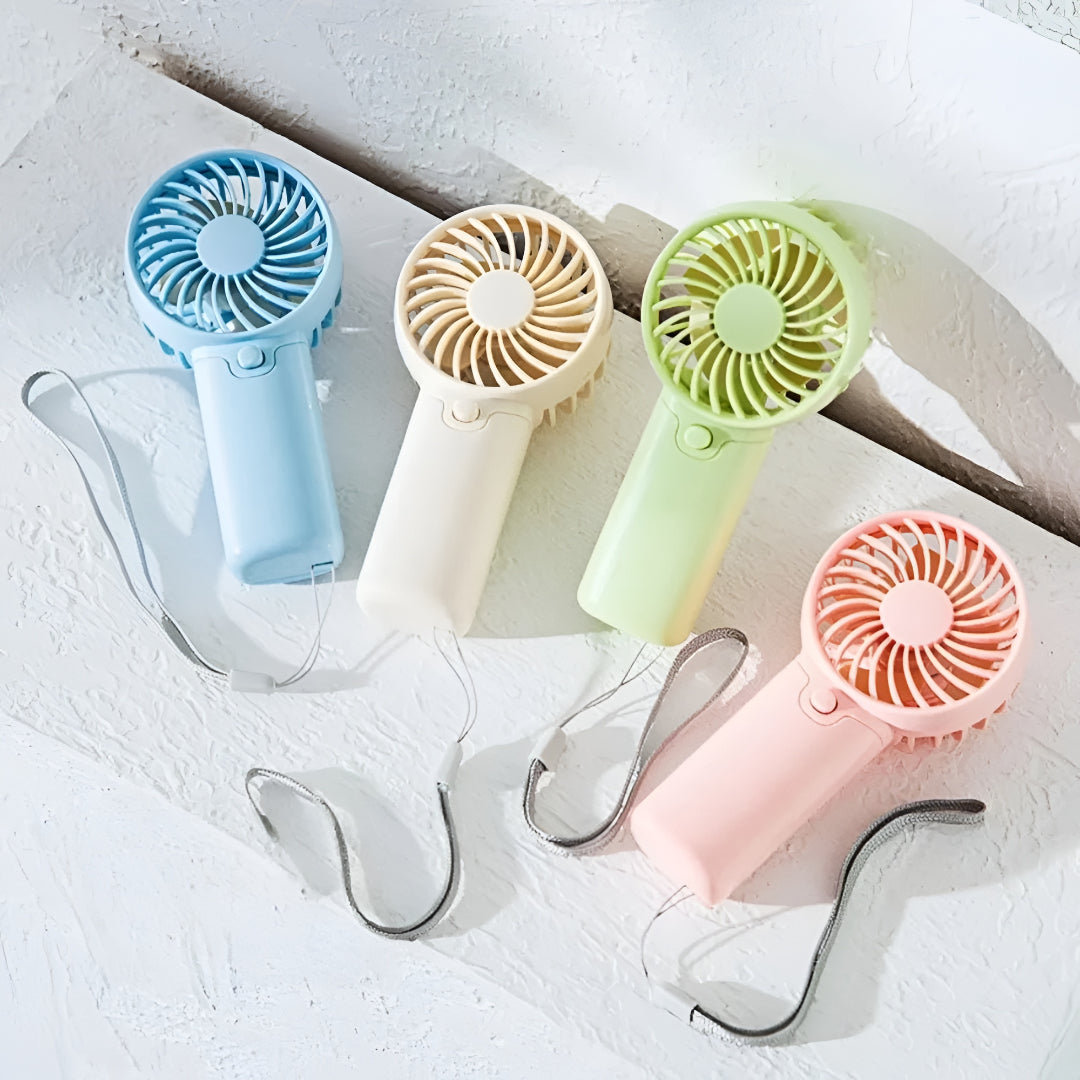 Portable Handheld Fan Battery Travel Office