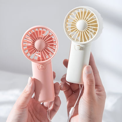 Portable Handheld Fan Battery Travel Office
