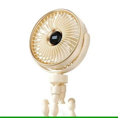 Ventilateur Clip pour Poussette avec Batterie, Portable
