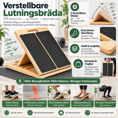 Verstellbare Lutningsbräda Für Sportler Hause Balanceboard