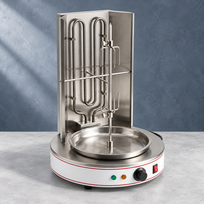 Vertikaler Grill Rotisserie Grill Für Hühnchen Kebab Grill