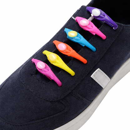 Lacets silicone élastiques sans nouer universels