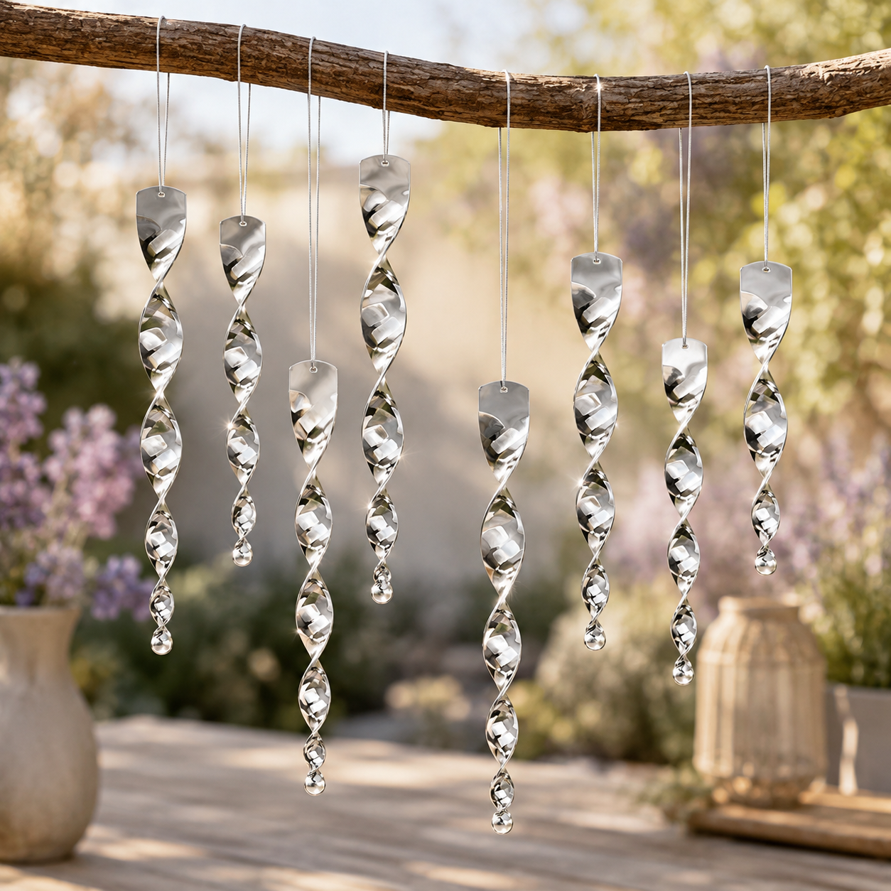 Vogelabwehrspirale Für Gartenbau Hängeseil Spiraleförmig