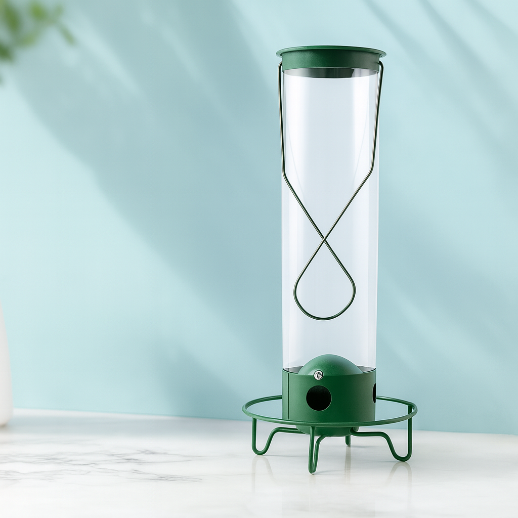 Bird Feeder Metal Hanging Squirrel Resistant Garden Feeder