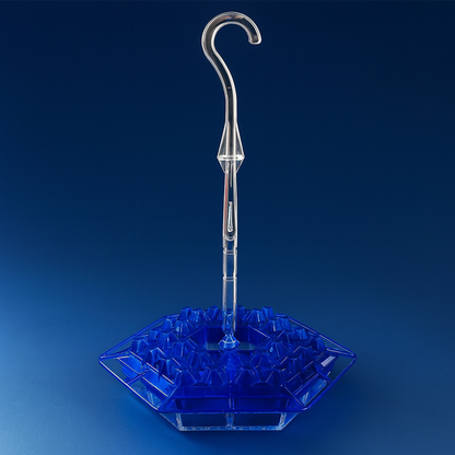 Bird Feeder Hexagon Clear Hanging Garden Feeder