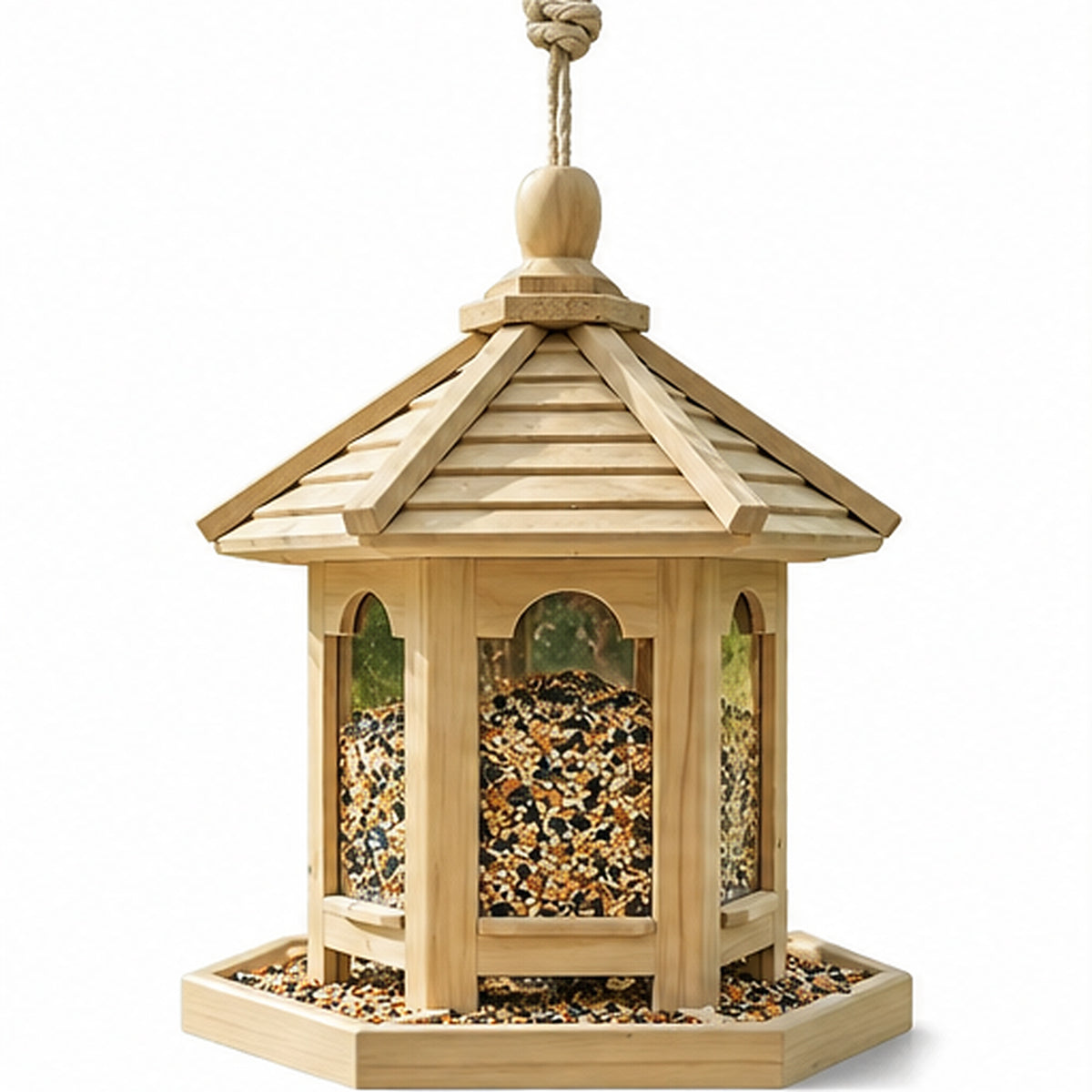 Vogelhaus Mit Wassersystem Futterstation Gartenhalterung