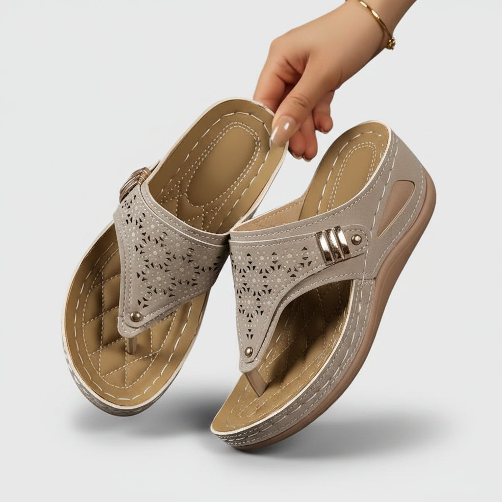 Sandali Donna Chiusura Strappo Suola Comfort Moda Estate