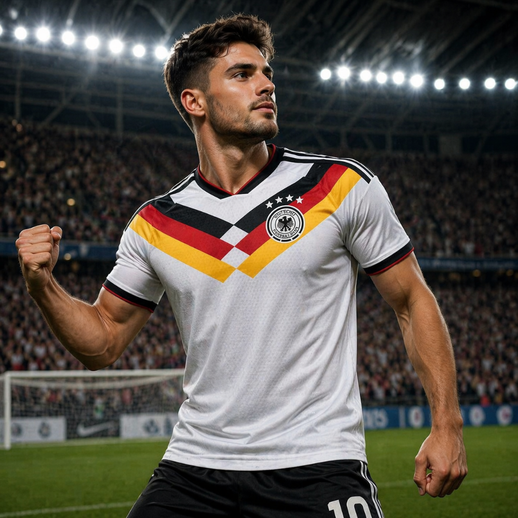 Camiseta Fútbol Hombre Selección Manga Corta Deportivo