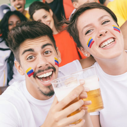 Face Paint World Cup Multicolor Fans Events