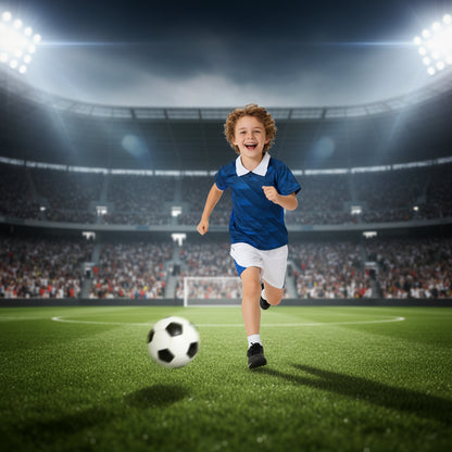 Completo Calcio Bambino Maglia E Pantaloncini Set Sportivo