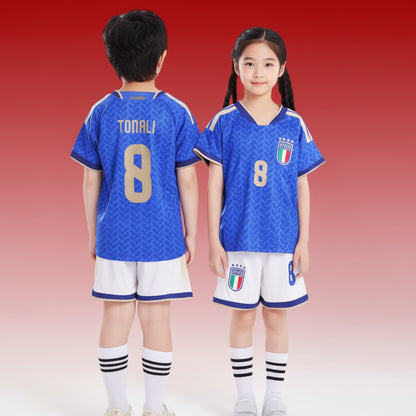 Maillot Football Enfant Ensemble Sport Manches Courtes