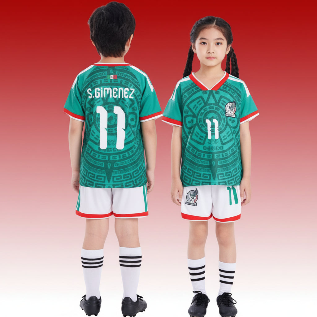 Maillot Football Enfant Ensemble Sport Manches Courtes