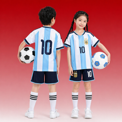 Maillot Football Enfant Ensemble Sport Manches Courtes