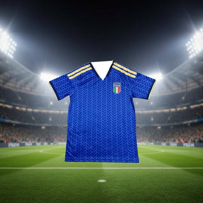 Camiseta Fútbol Hombre Azul Manga Corta Deportivo Selección