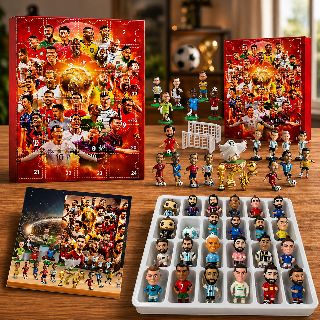 Advent Calendar Football World Cup Countdown Gift