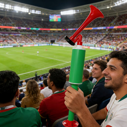 Klaxon Stade Football Portable Plastique Bruyant Supporter
