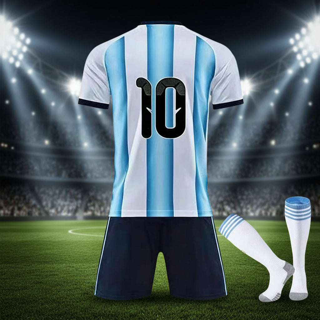 Maillot De Football Homme Argentine Respirant Ensemble