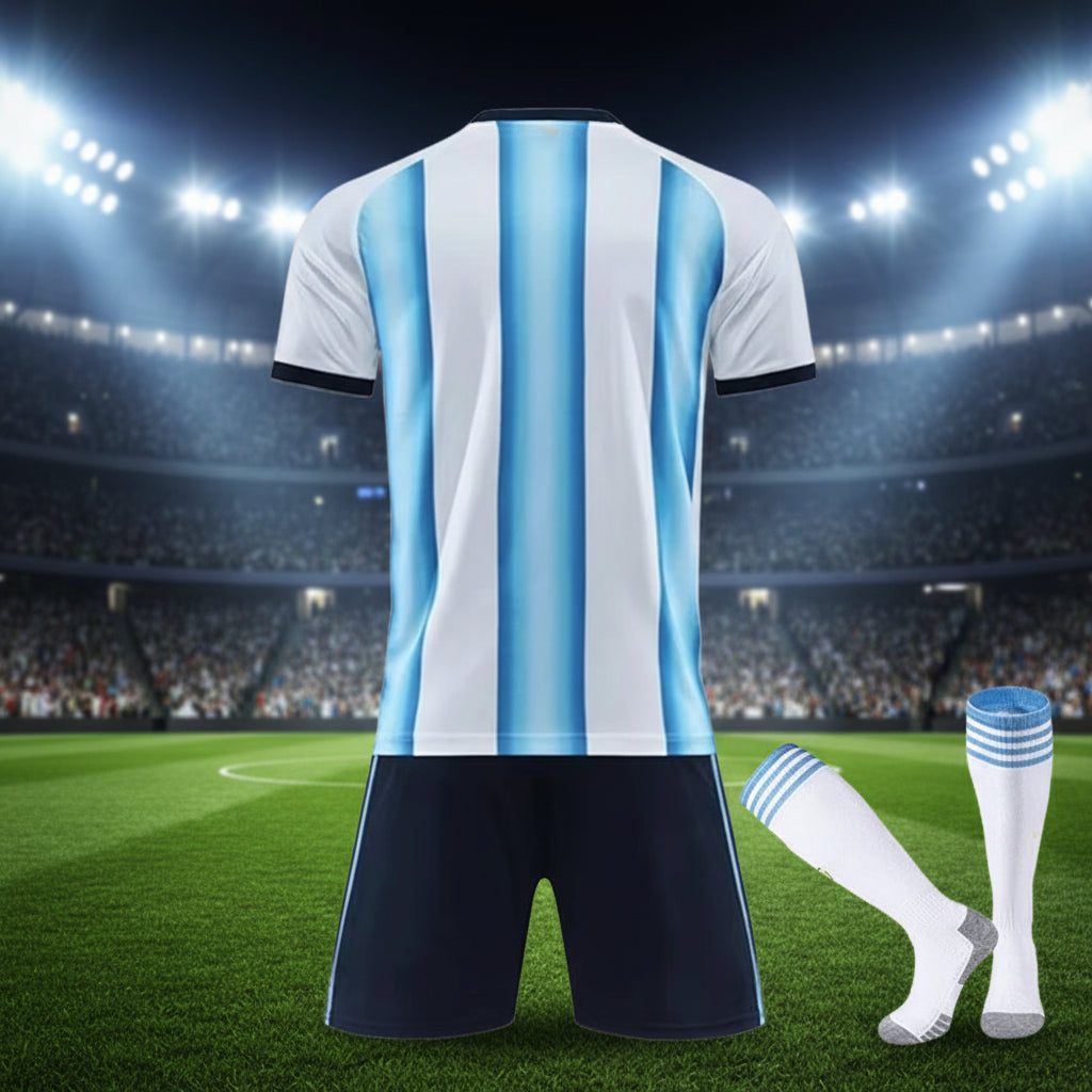Maillot De Football Homme Argentine Respirant Ensemble
