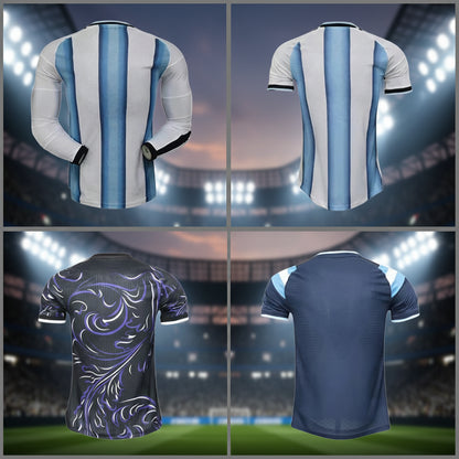 Maillot De Football Homme Argentine Manches Courtes