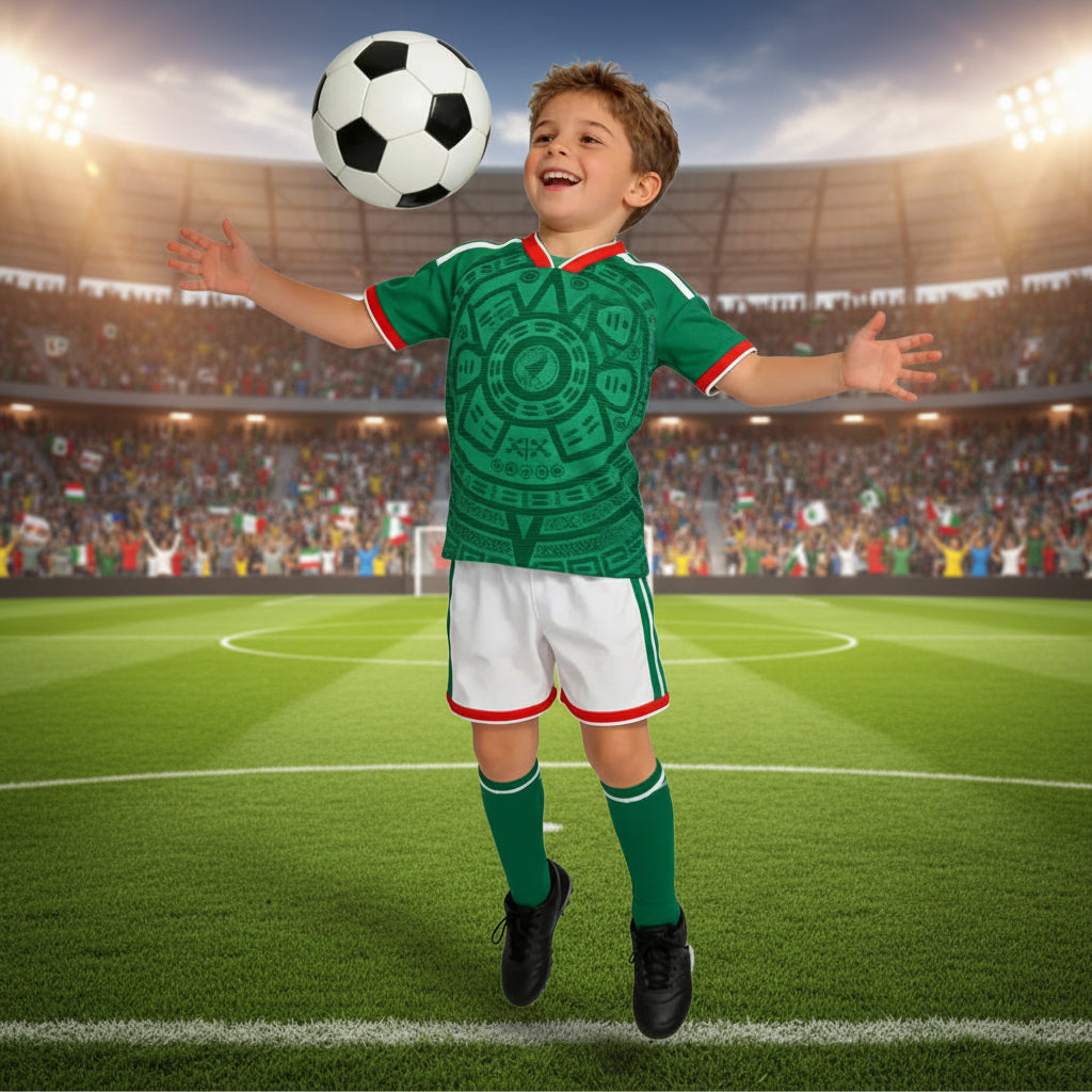 Maillot Football Enfant Mexique 2026 Ensemble Sportif