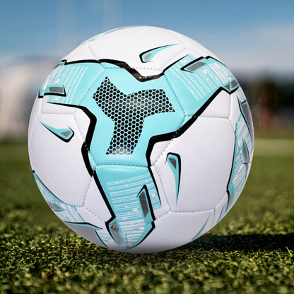 Pallone Calcio Allenamento Multicolore Uso Ricreativo