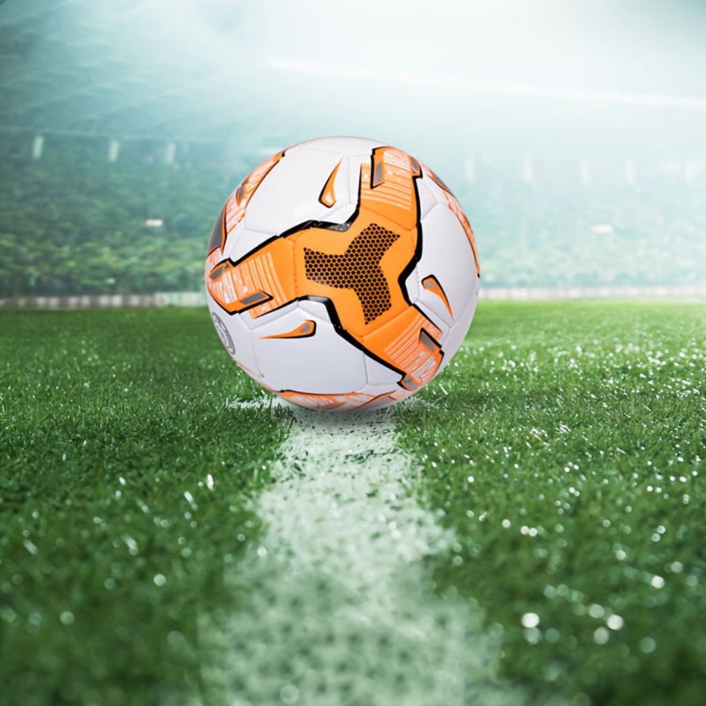 Pallone Calcio Allenamento Multicolore Uso Ricreativo