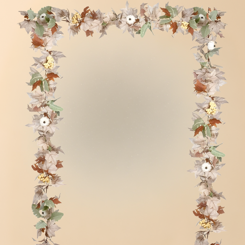 Girlanden Deko Künstliche Ahornblätter Wohnraumgestaltung