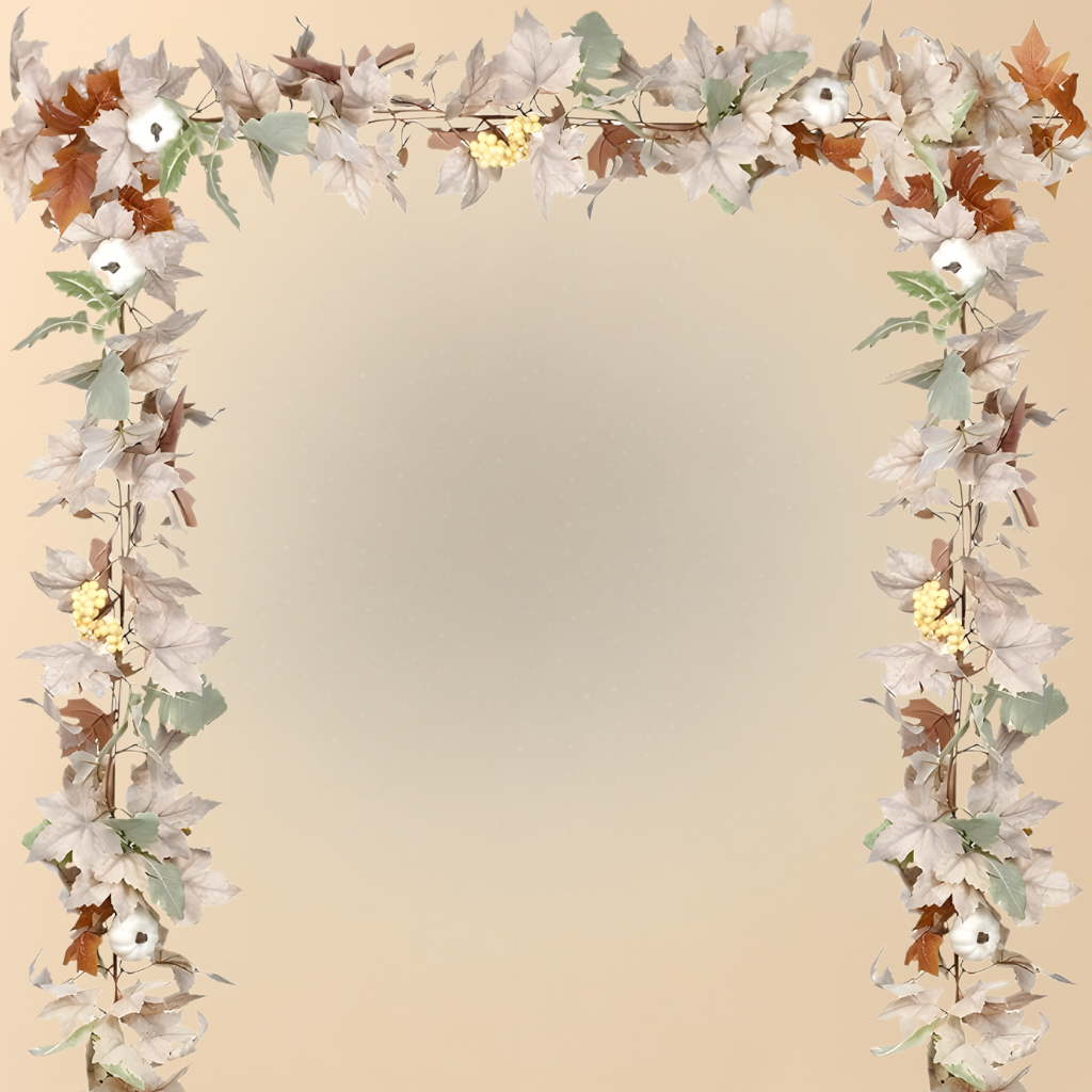 Girlanden Deko Künstliche Ahornblätter Wohnraumgestaltung